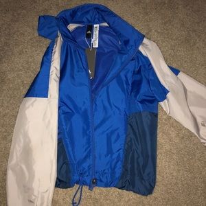 Adidas vintage windbreaker size small
